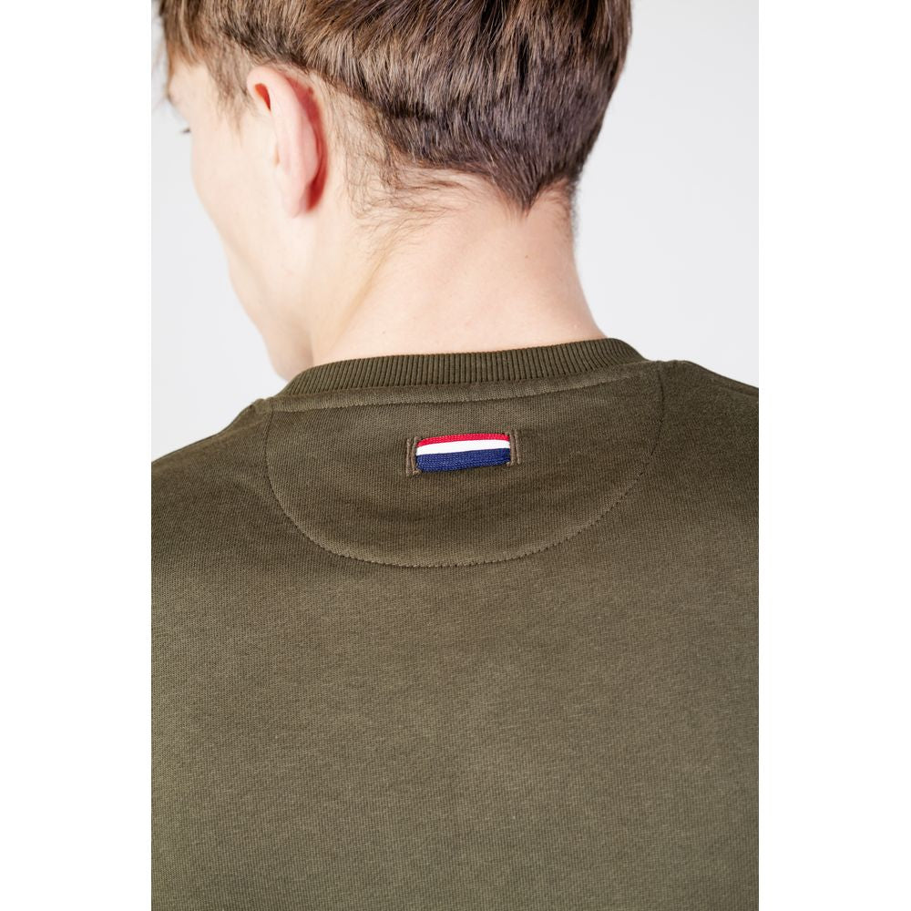 Jersey de algodón verde
