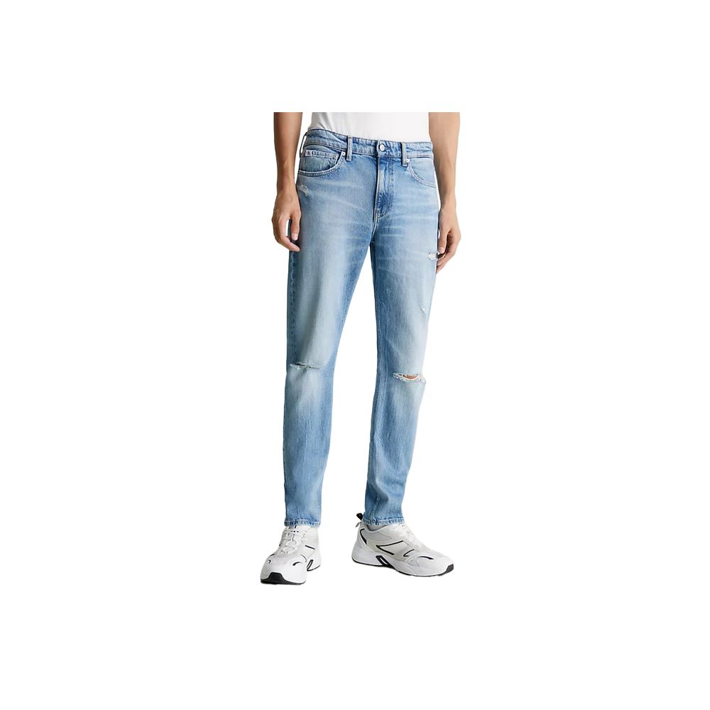 Pantalones y vaqueros azules de algodón ecológico