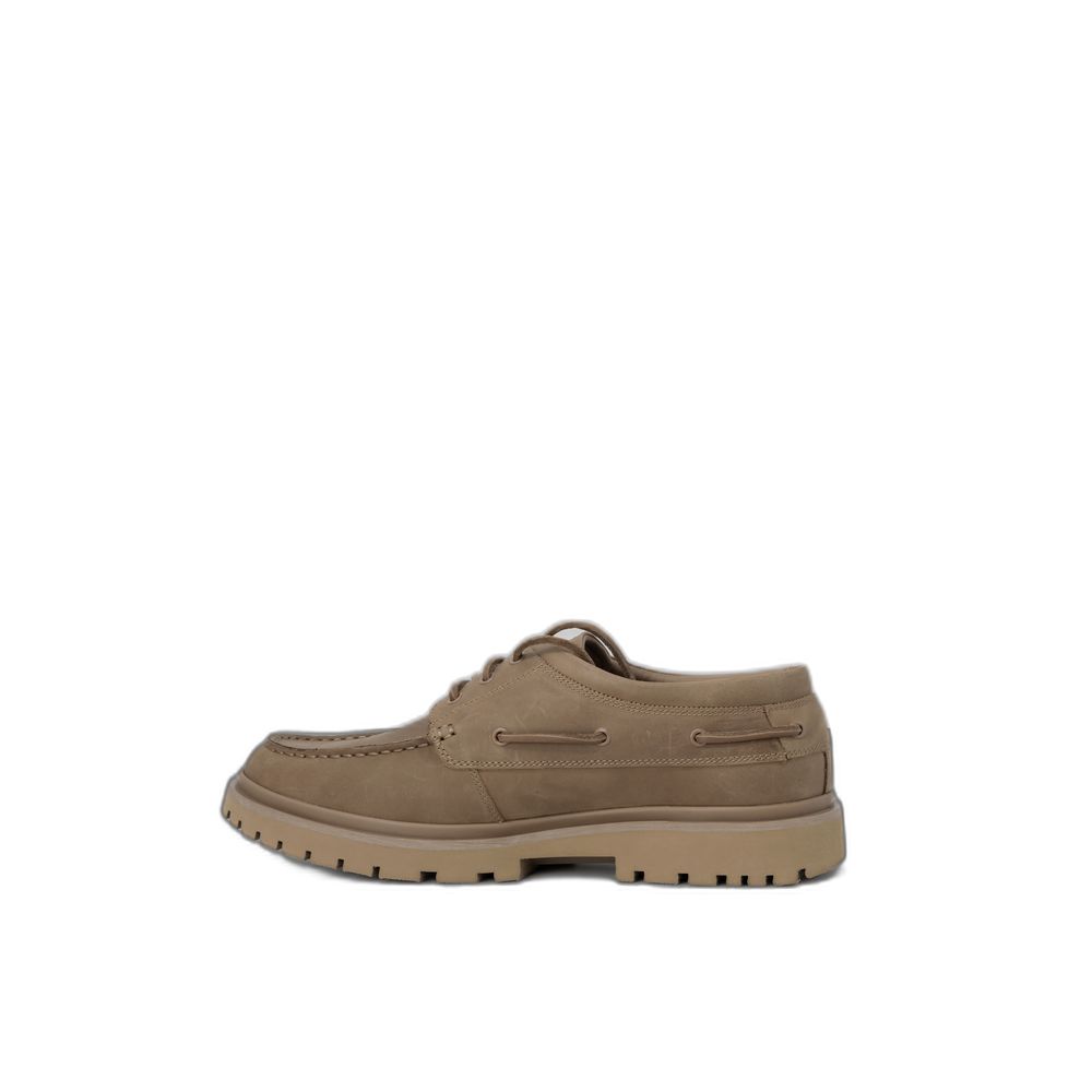Brown Leather Oxfords And Derby