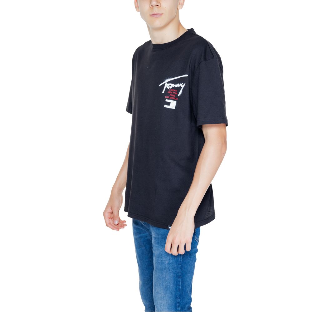 Camiseta Rigenerato Algodón Negra