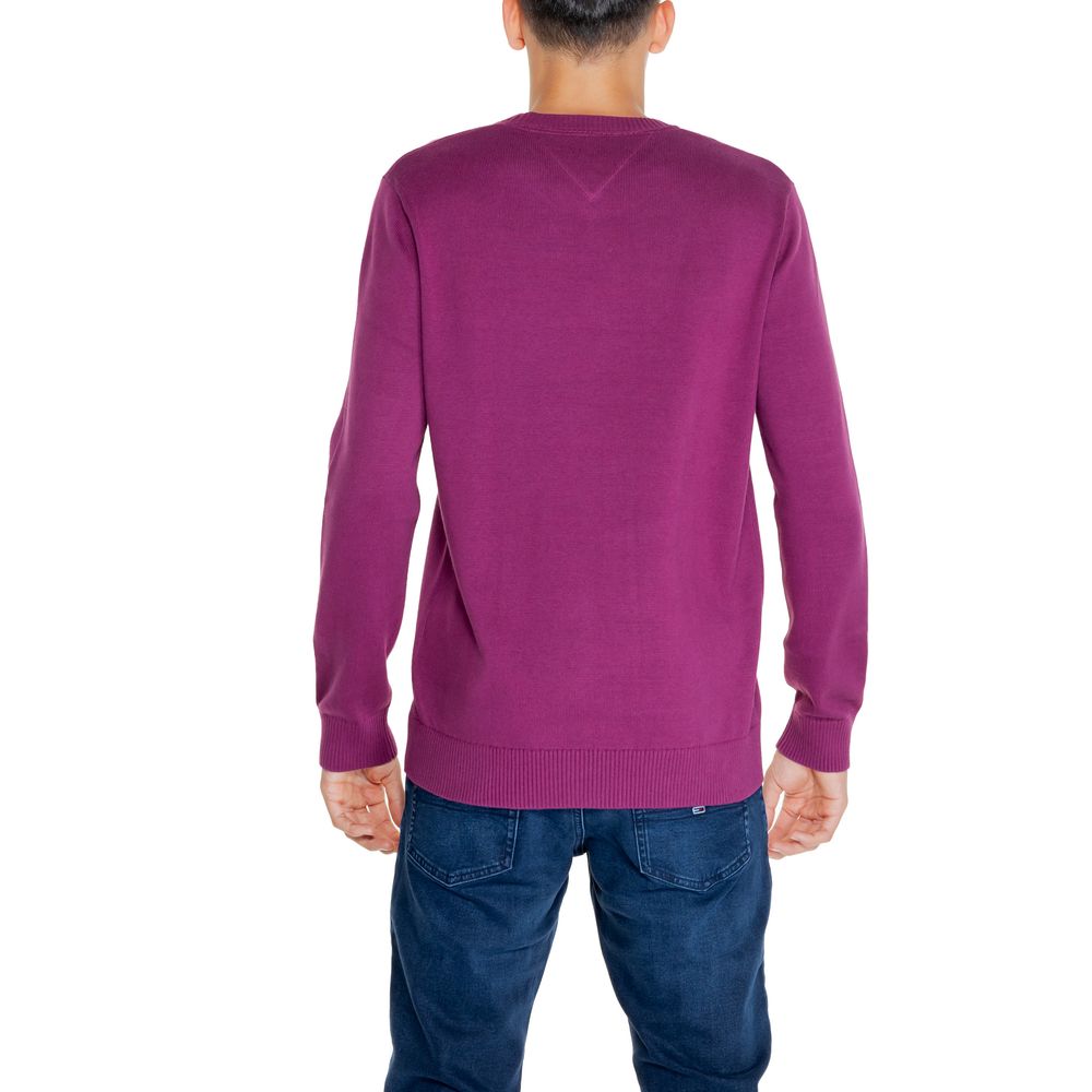 Jersey morado de algodón ecológico