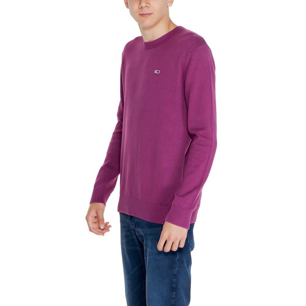 Jersey morado de algodón ecológico