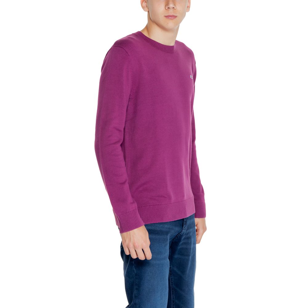 Jersey morado de algodón ecológico