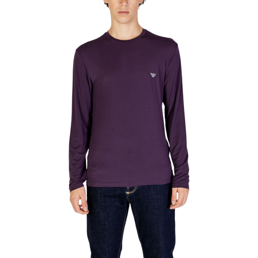 Camisa de modal morado
