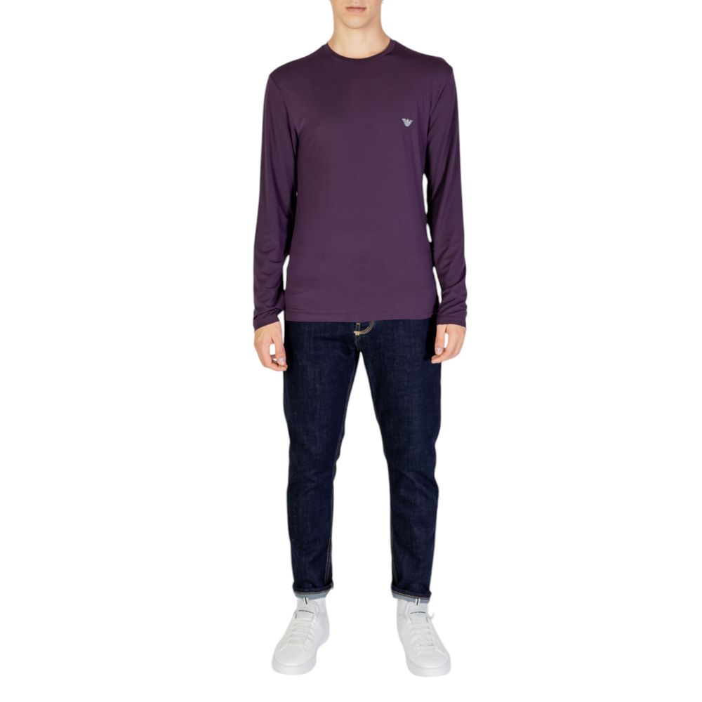 Camisa de modal morado