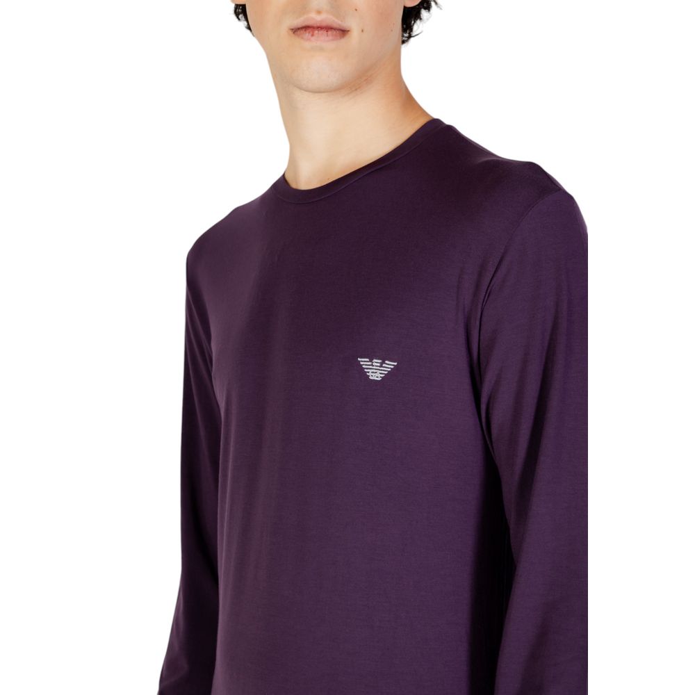 Camisa de modal morado
