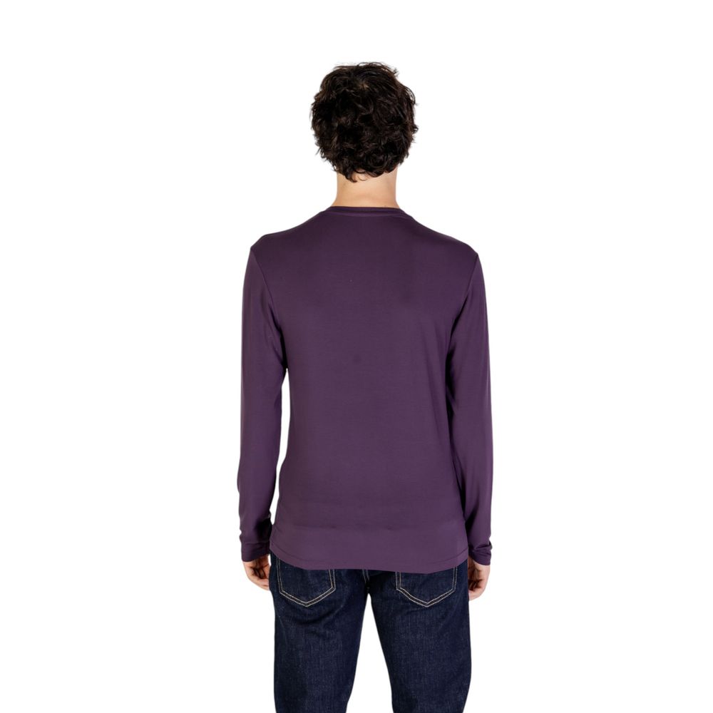 Camisa de modal morado