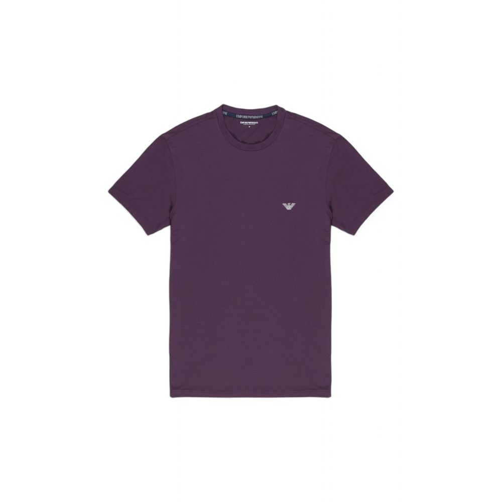 Camiseta de modal morado