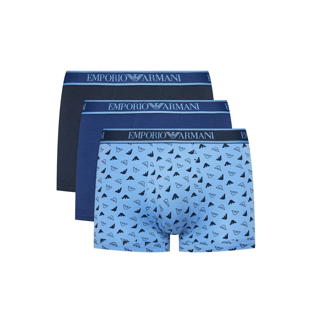 Ropa interior de algodón azul