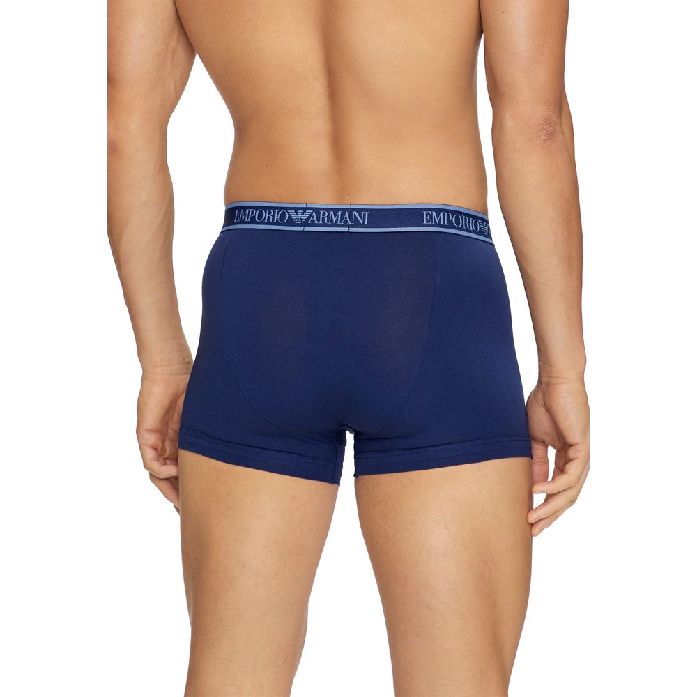 Ropa interior de algodón azul
