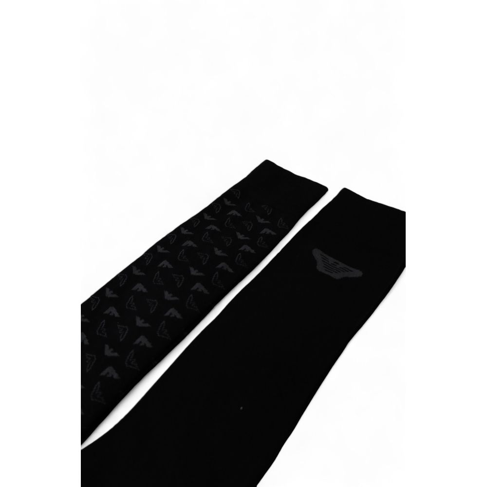Calcetín de algodón negro