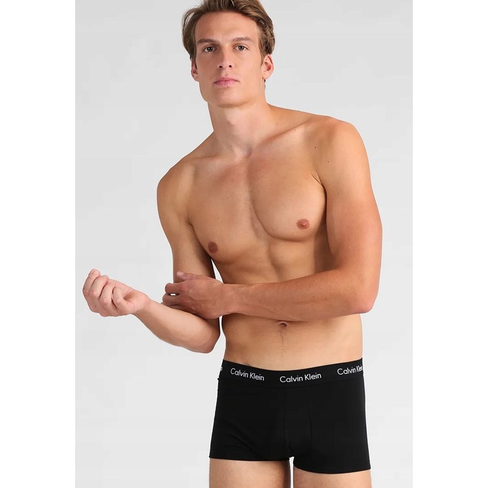Black Cotton Boxer