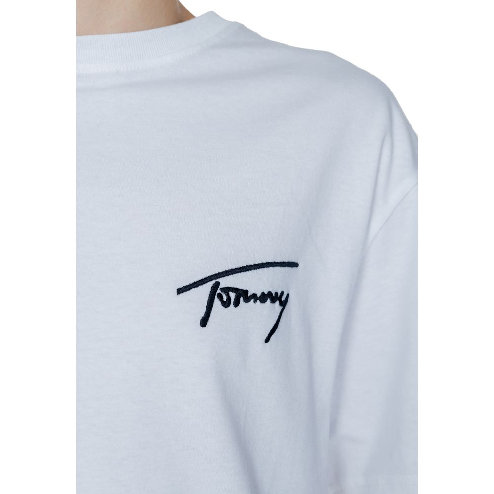 Camiseta blanca de algodón
