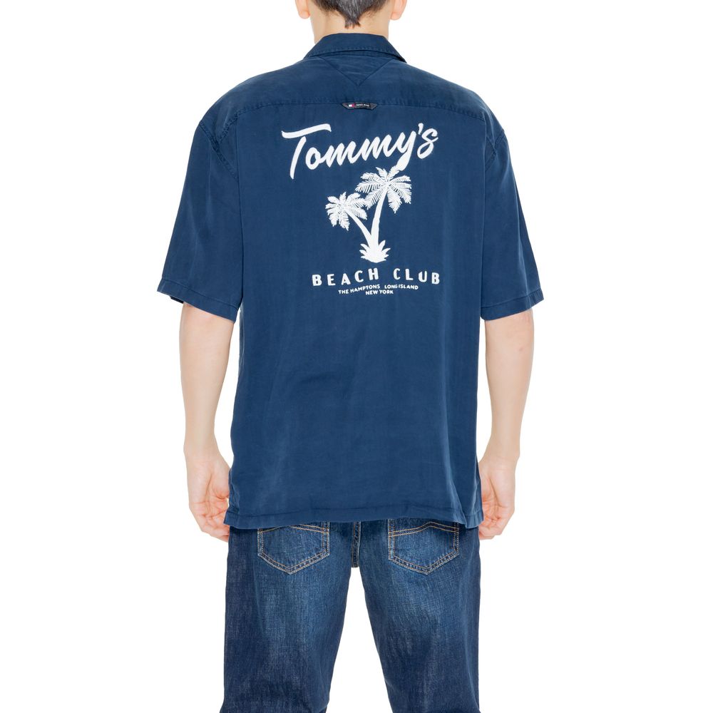 Camisa Lyocell azul