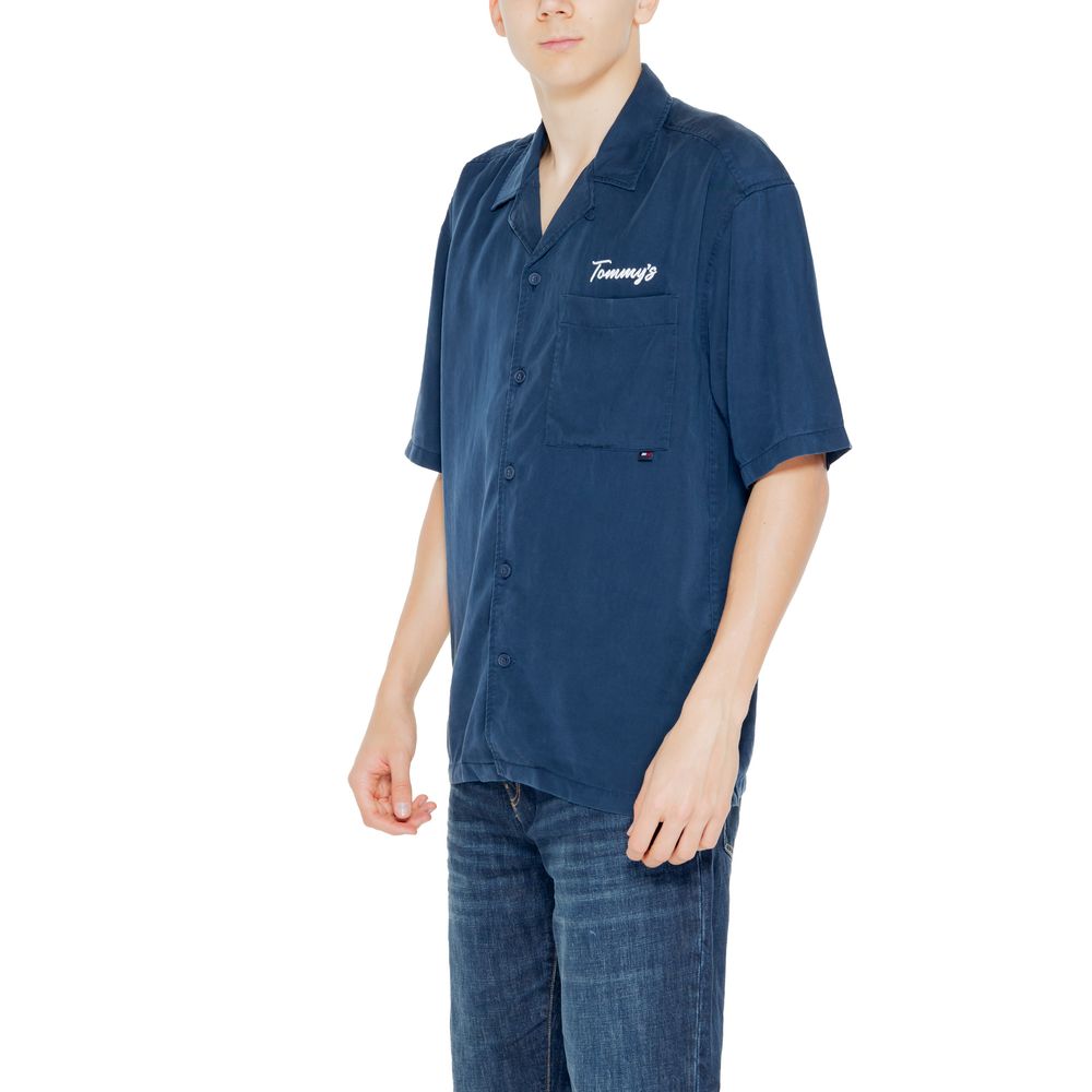 Camisa Lyocell azul