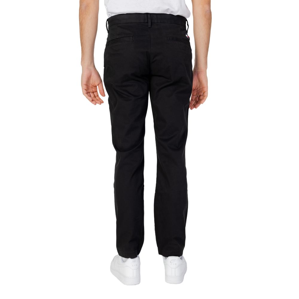 Pantalones y vaqueros negros de algodón ecológico