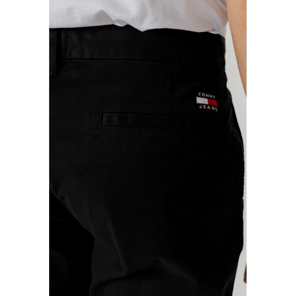 Pantalones y vaqueros negros de algodón ecológico