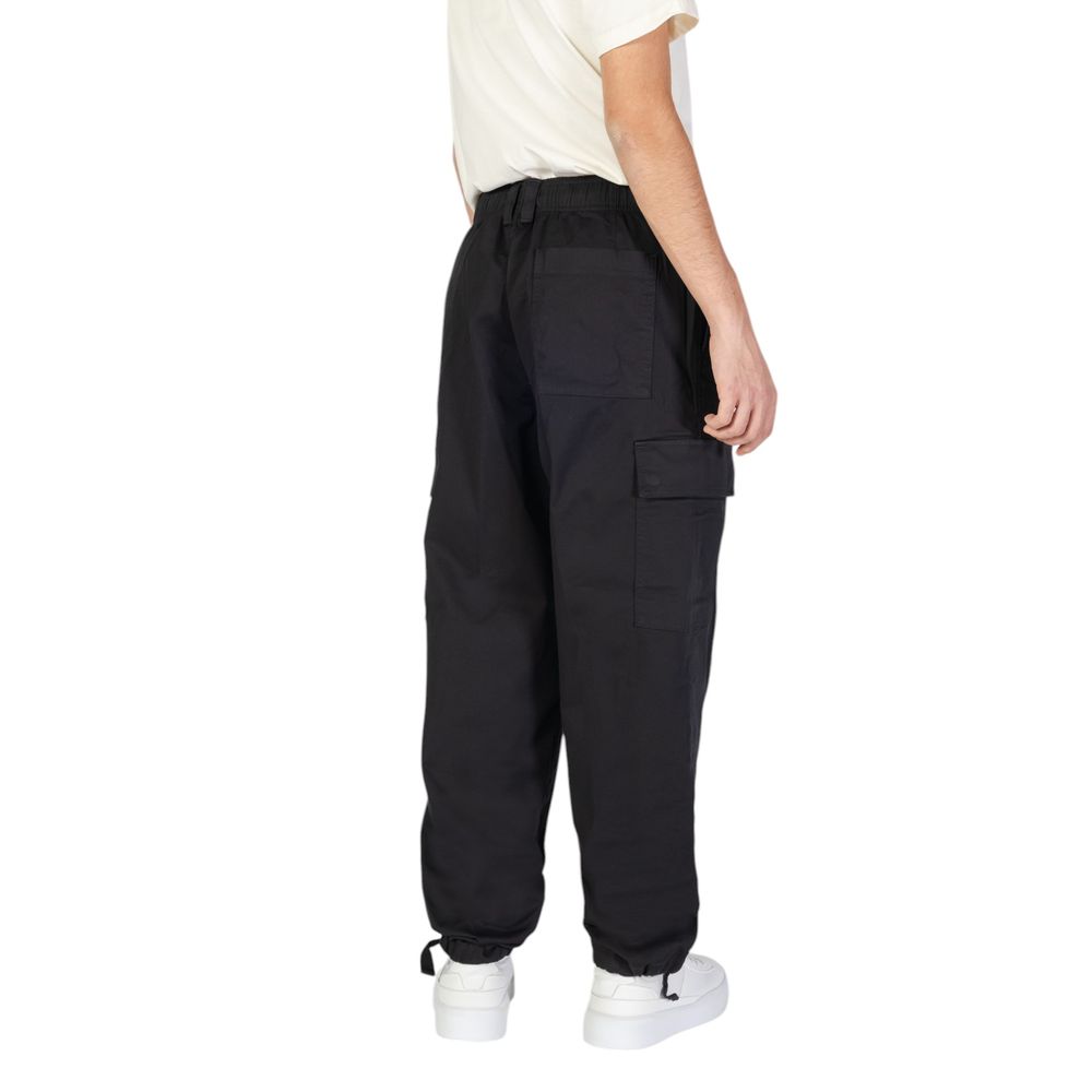 Black Recycled Cotton Jeans & Pant