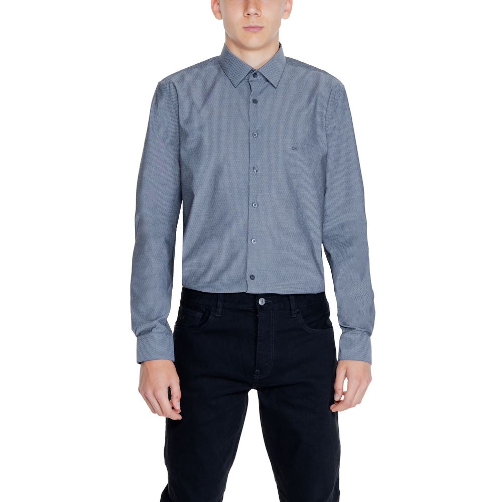 Camisa negra de algodón