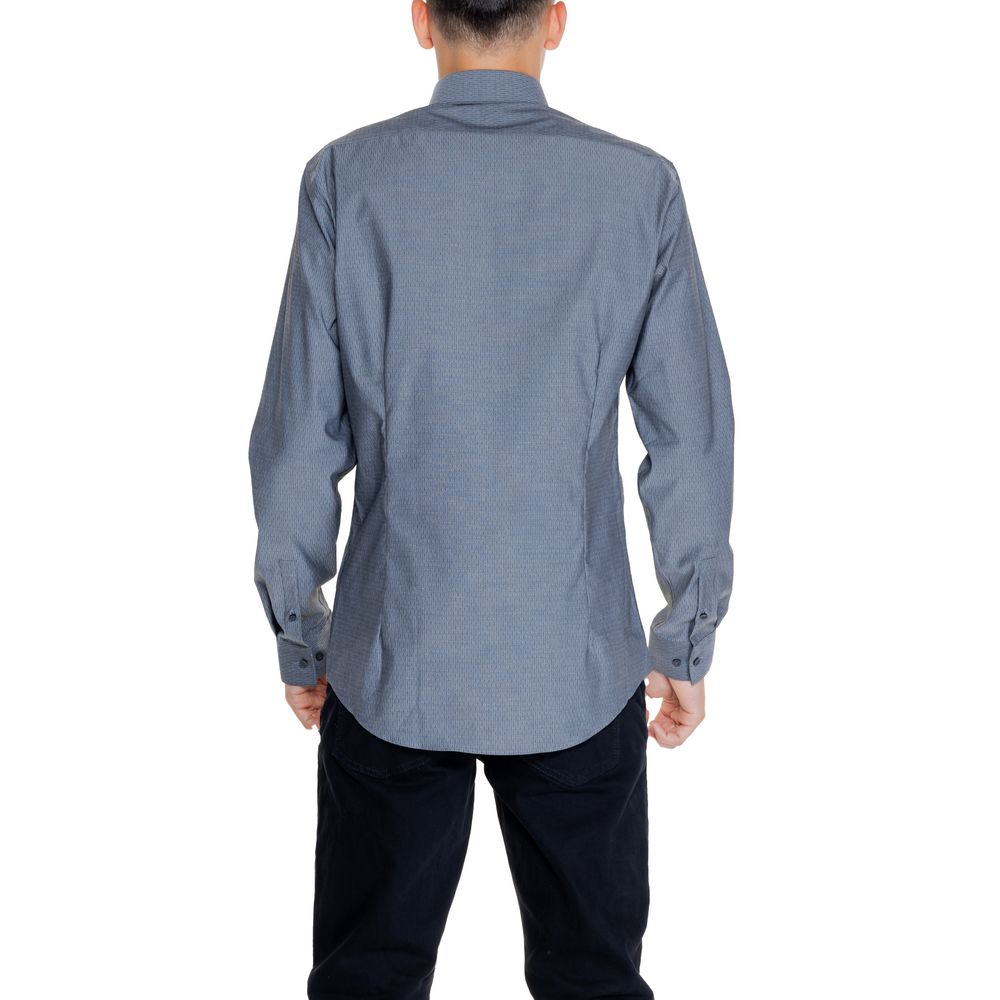 Camisa negra de algodón