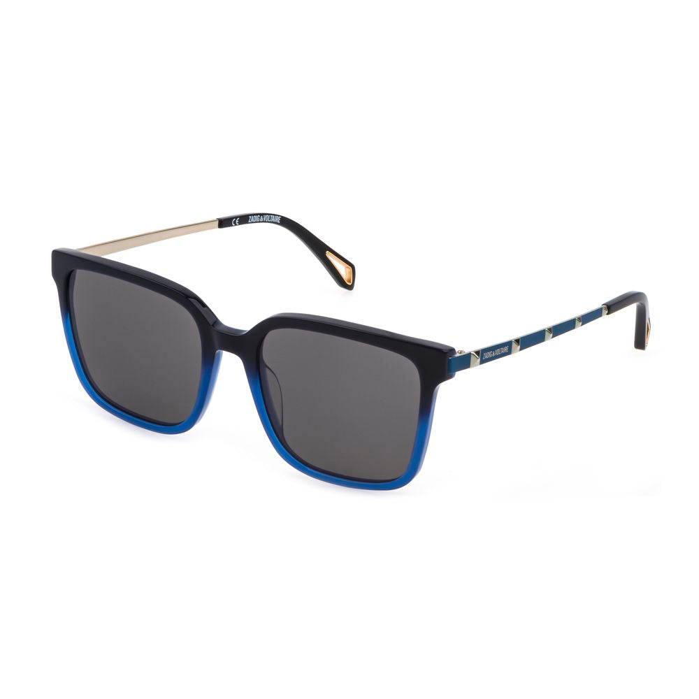 Gafas de sol de acetato azul