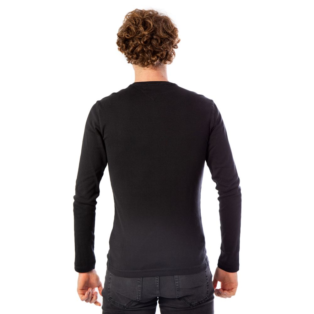 Camisa negra de algodón