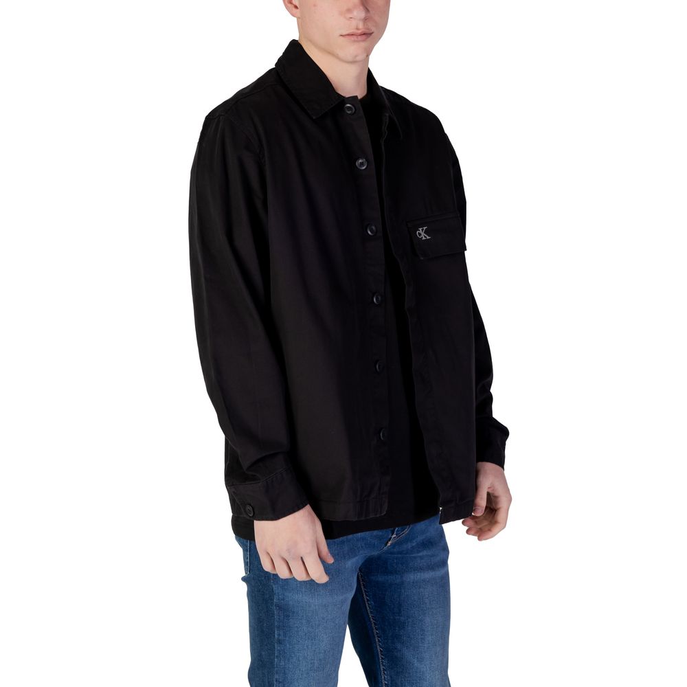 Camisa Rigenerato Algodón Negra