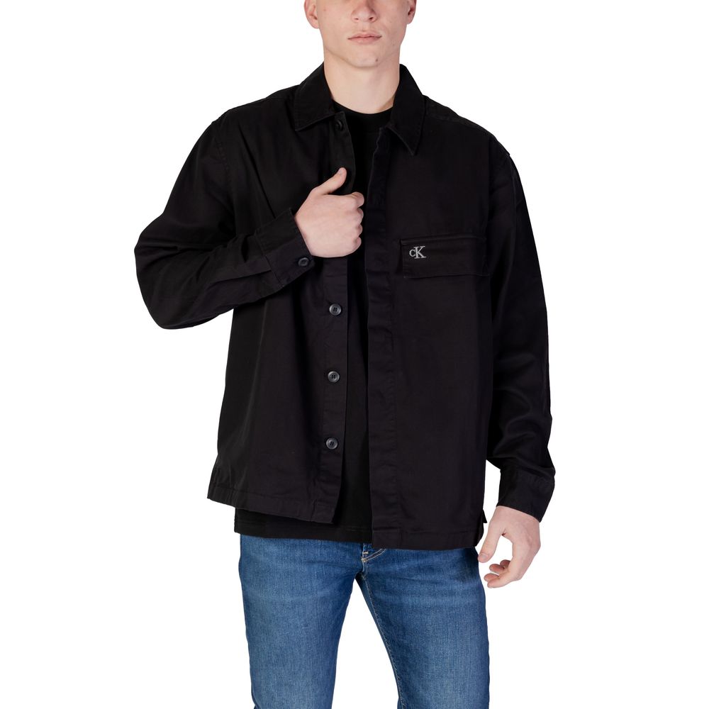 Camisa Rigenerato Algodón Negra