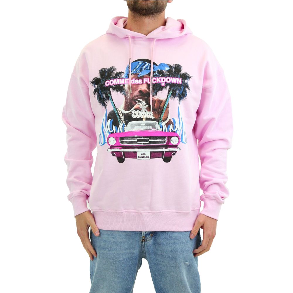 Jersey de algodón rosa