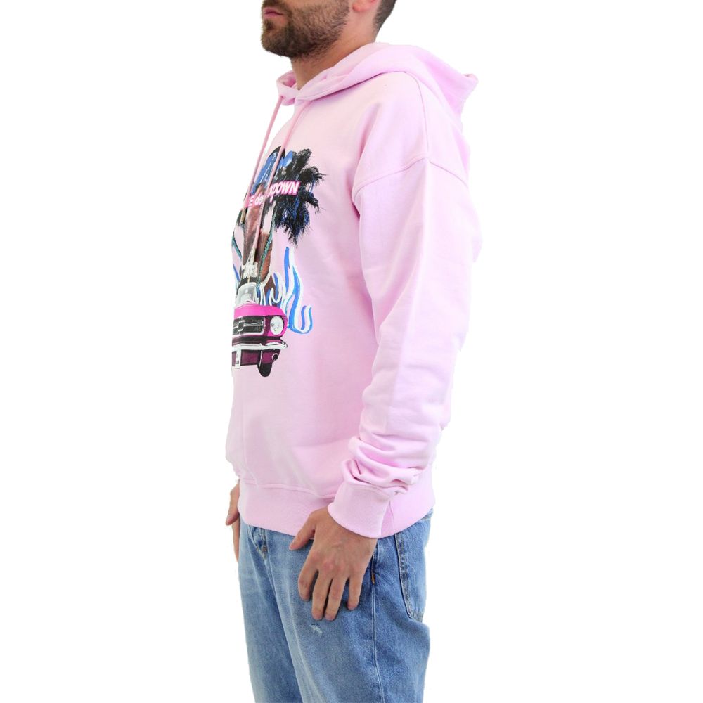Jersey de algodón rosa