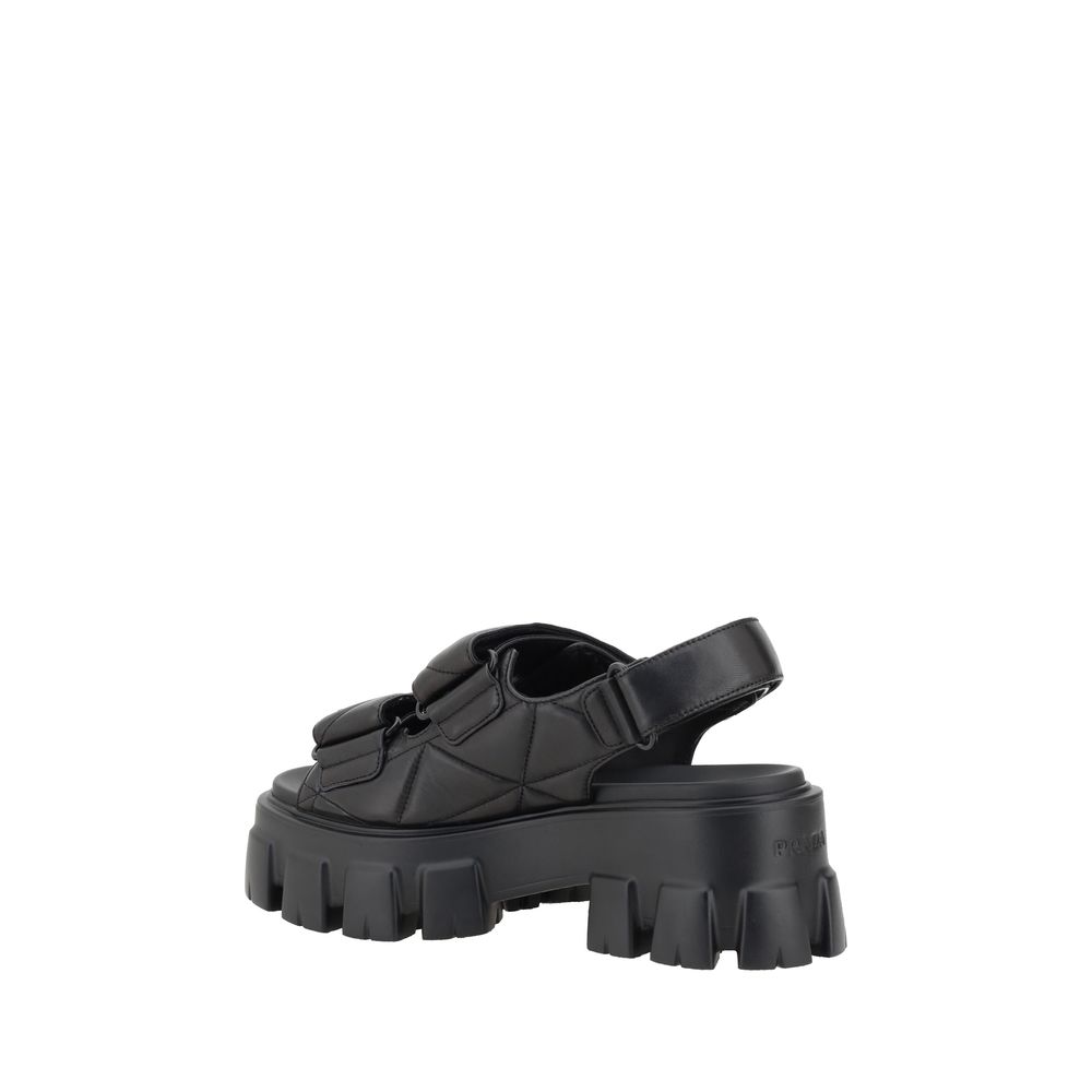 Sandalias con suela de tacos