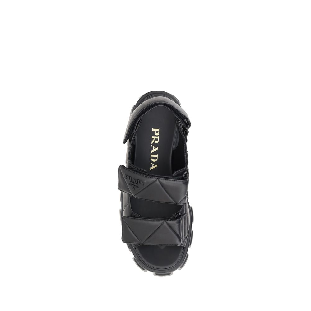 Sandalias con suela de tacos