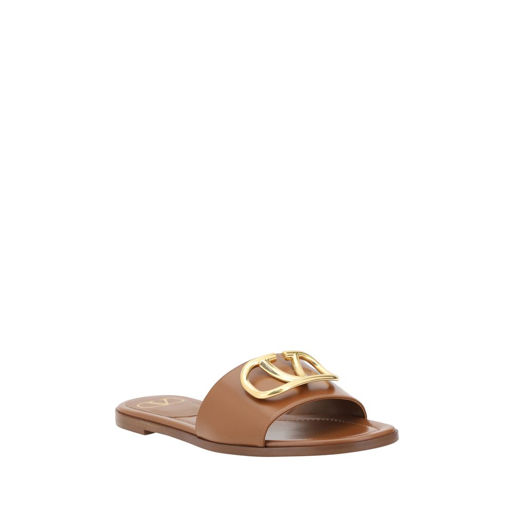 Sandalias con logotipo
