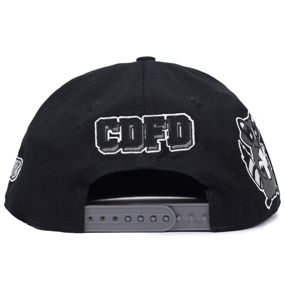 Sombreros y gorras de algodón negro