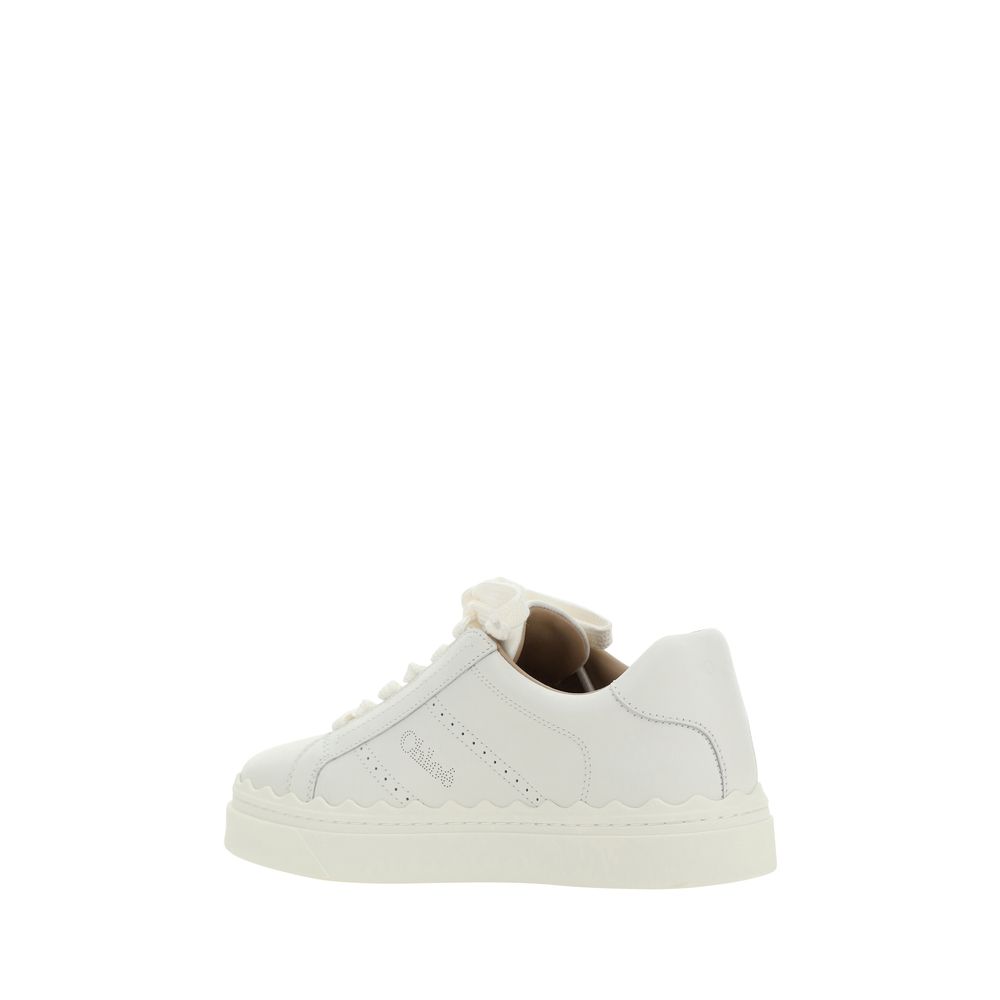 White Leather Sneakers