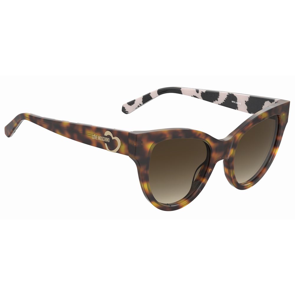 Gafas de sol de acetato marrón