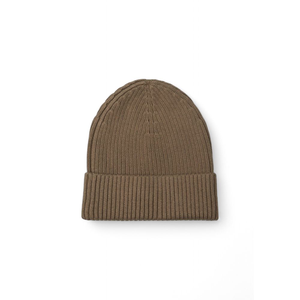 Beige Organic Cotton Caps Baseball Hat