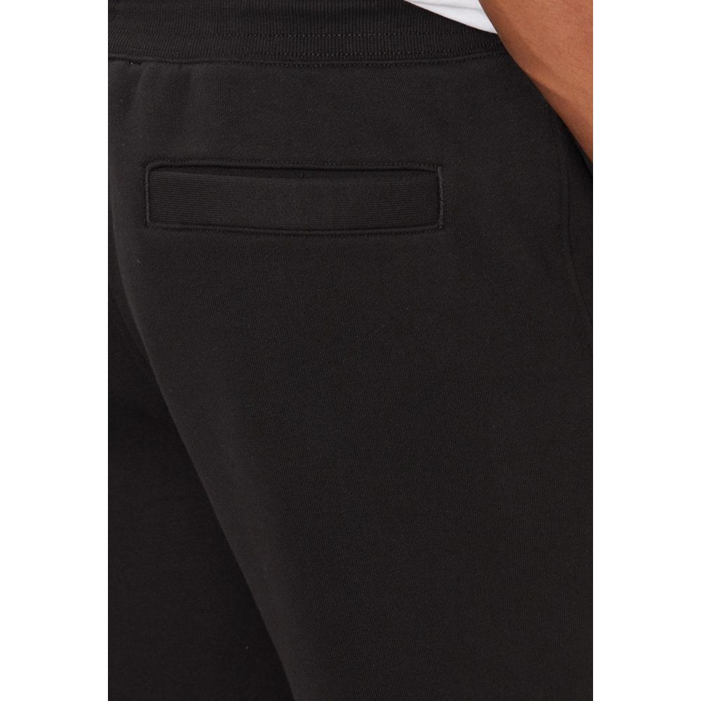 Black Cotton Joggers Workout Pant