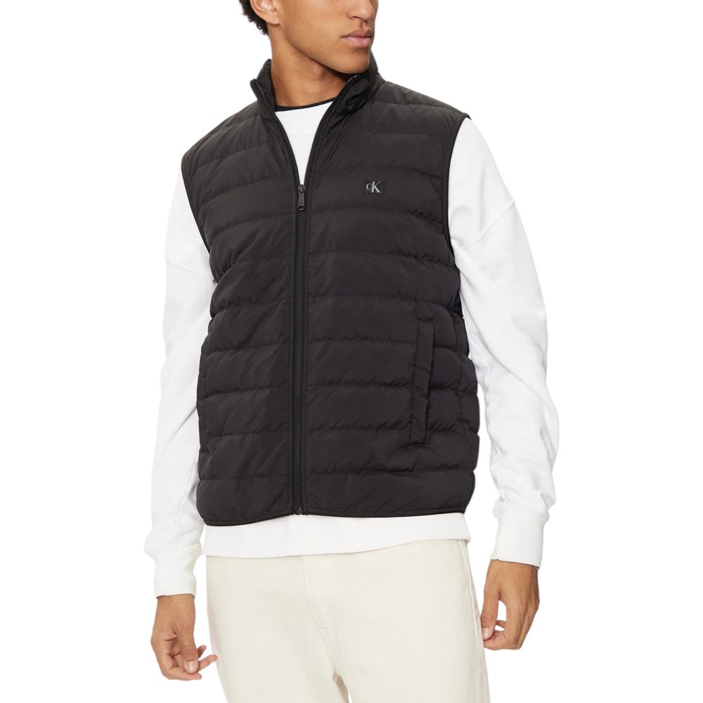 Black Recycled Polyamide Jacket