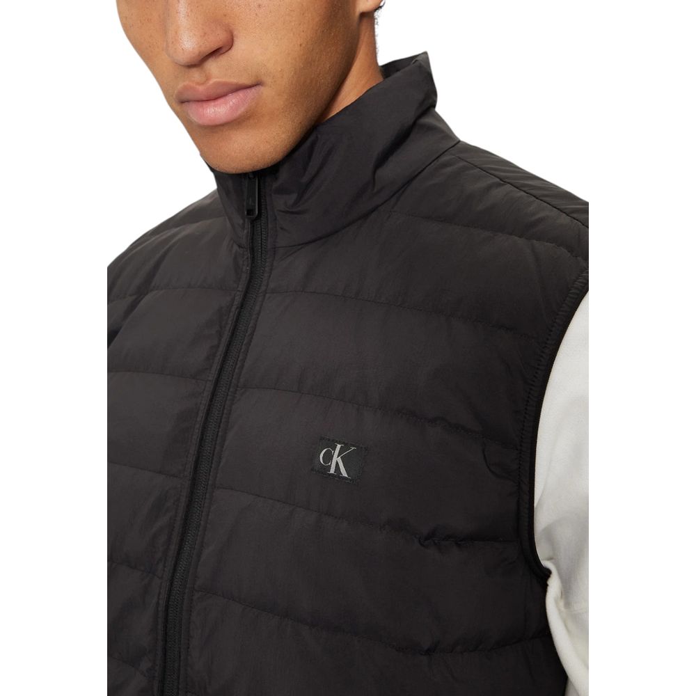 Black Recycled Polyamide Jacket