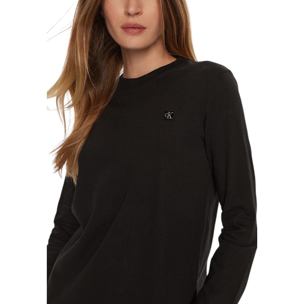 Black Cotton T-Shirt