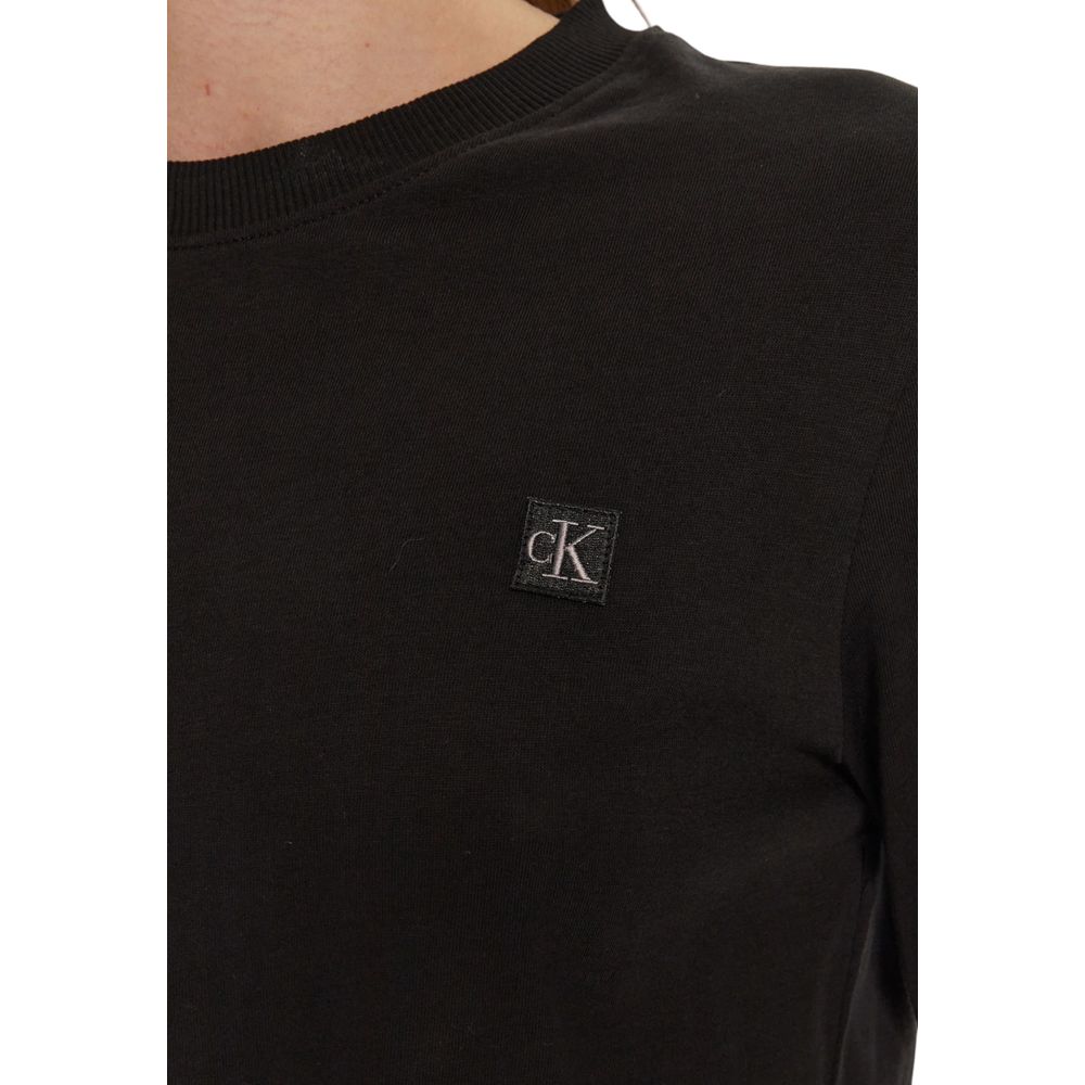 Black Cotton T-Shirt
