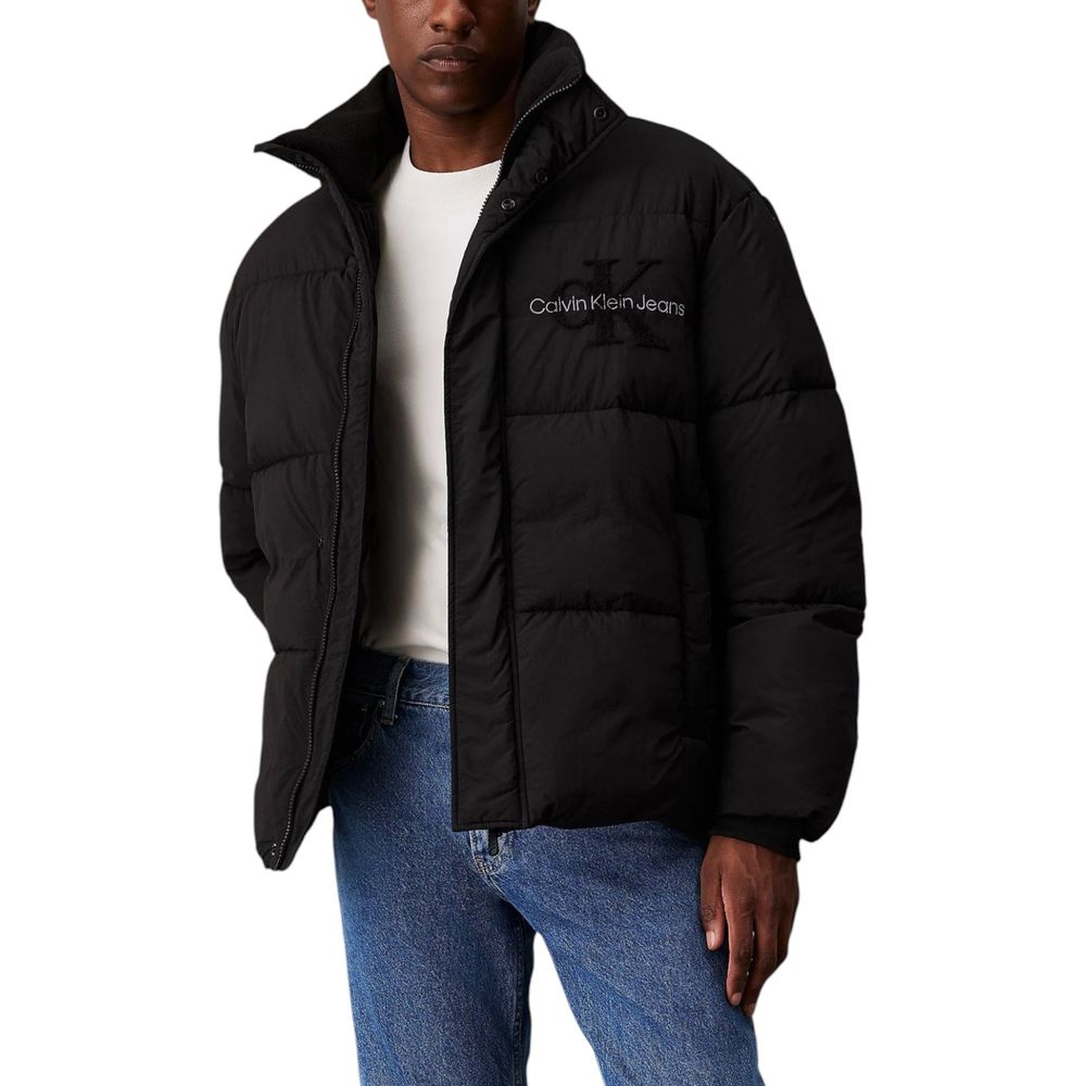 Black Recycled Polyamide Jacket