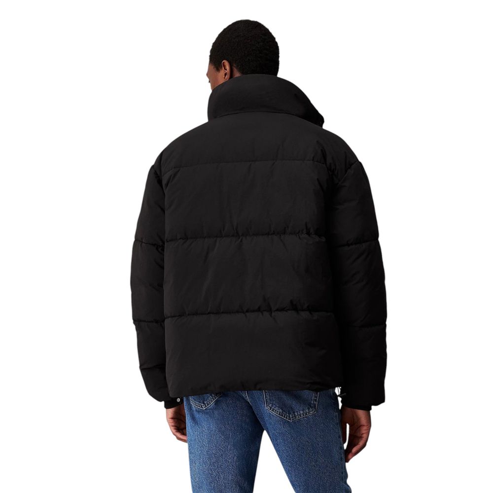 Black Recycled Polyamide Jacket