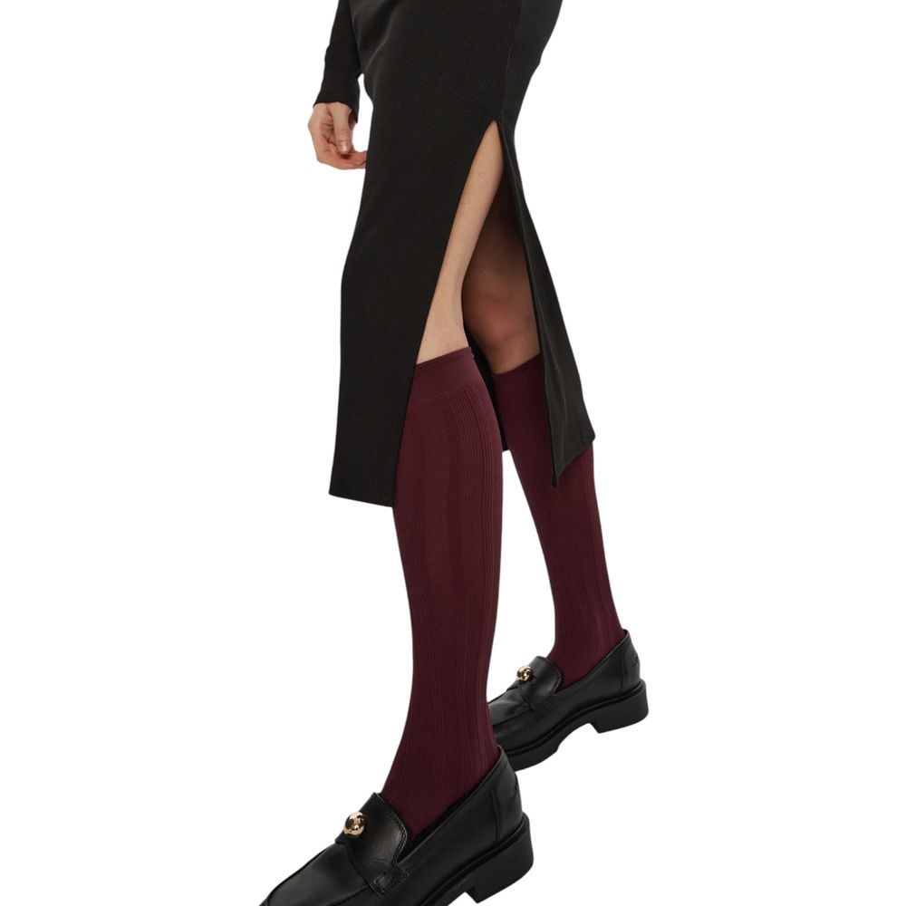 Vestido negro de algodón