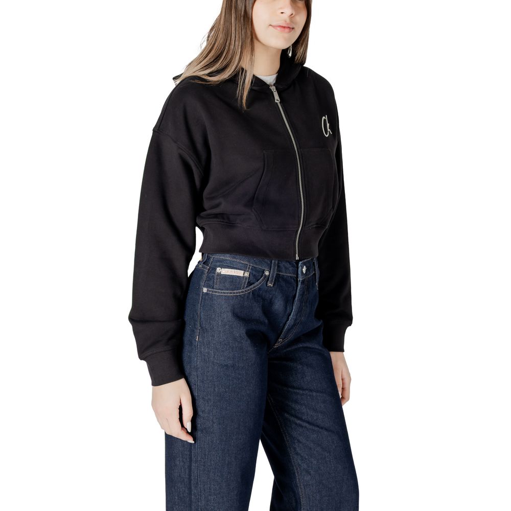 Black Cotton Hoody