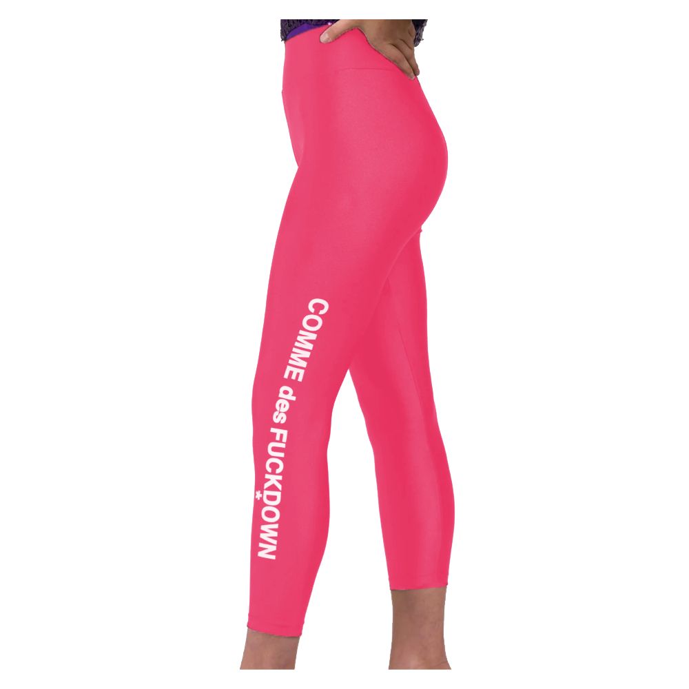 Pantalones y vaqueros de nailon rosa