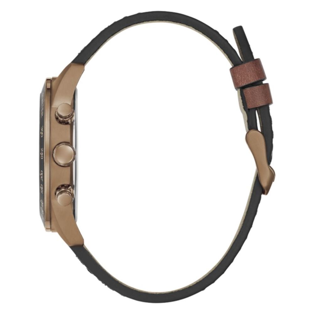 Reloj de piel marrón