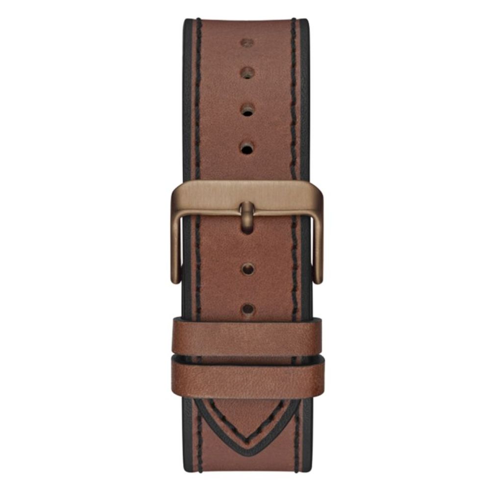 Reloj de piel marrón