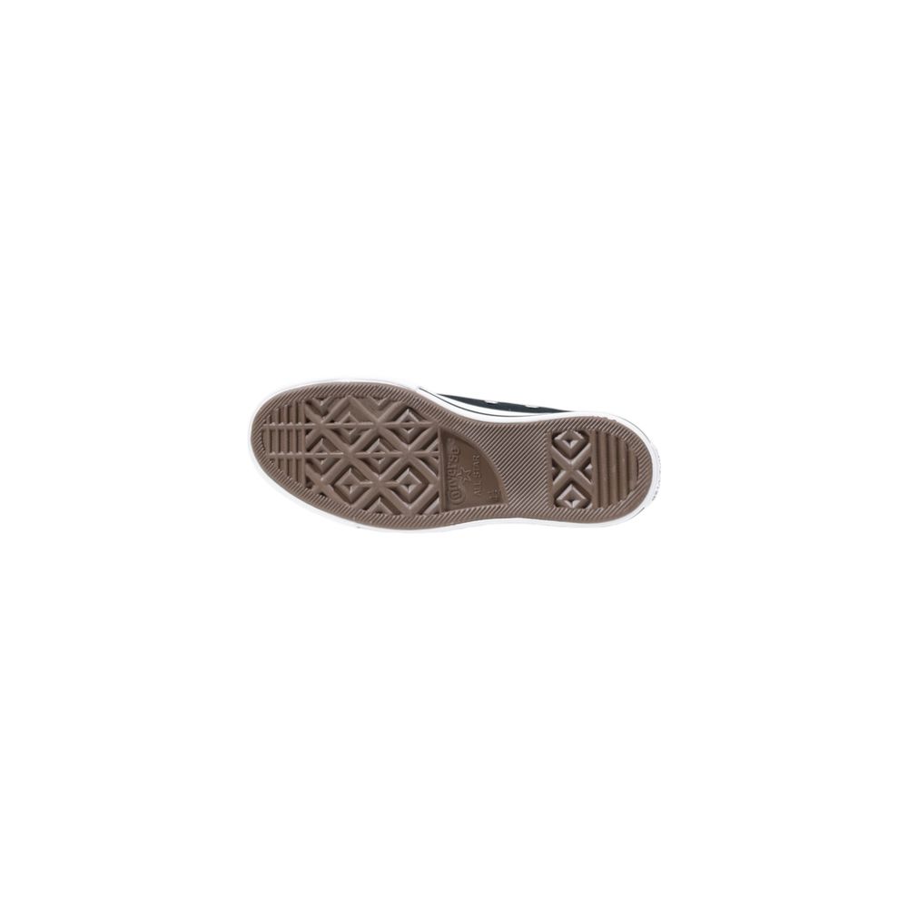 Zapatilla de poliéster negra